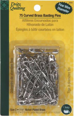 Dritz - Curved Coiless Safety Pins, Size 1 in 2023