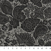 Floral in Black - Folktale